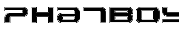 PhatBoy Slim Rough font preview
